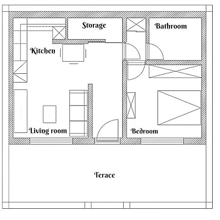 Apartment Olive Selce Exterior photo